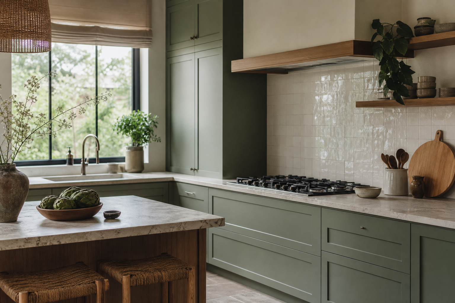 Moderne keuken interieur